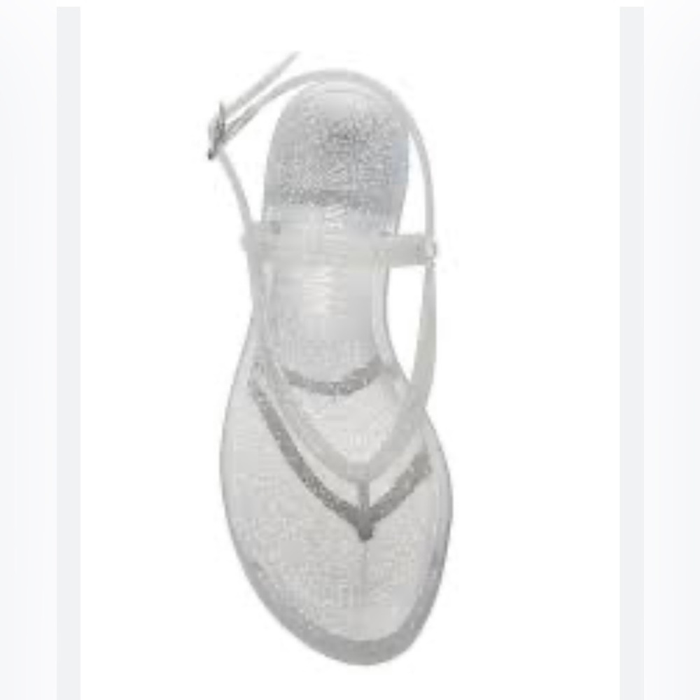 Sold NEW! STUART WEITZMAN JELLY T STRAP SANDAL SIZE 7.5 - Picture 3 of 13